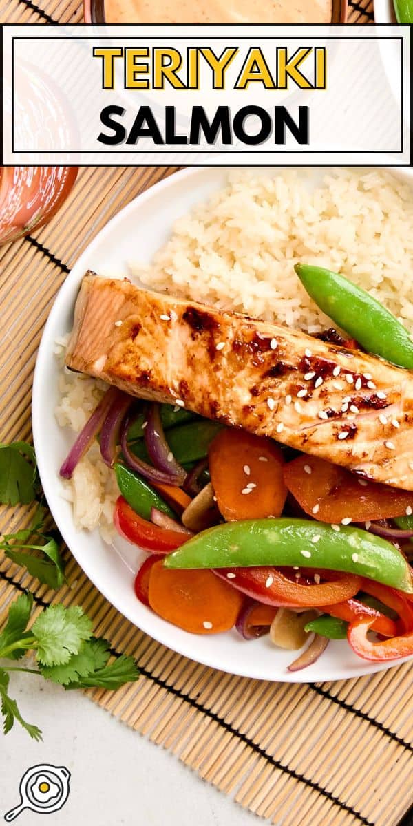 teriyaki salmon pin image