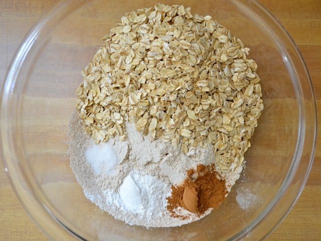 Dry Ingredients in mixing bowl