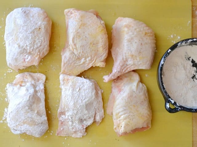 seasoned chicken thighs
