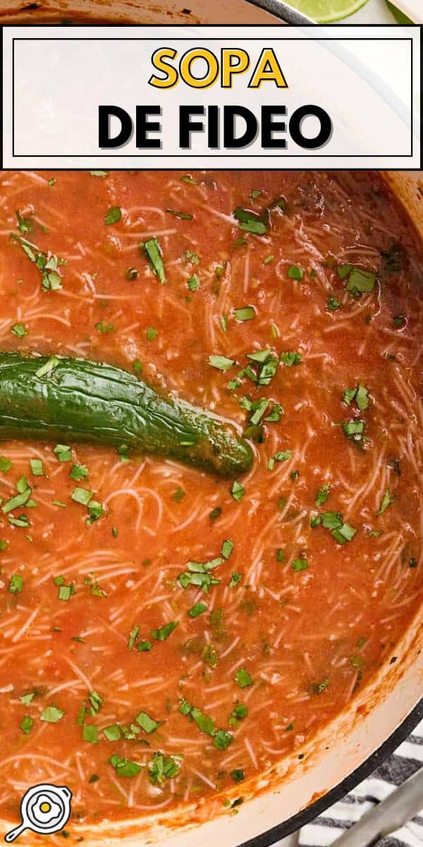 Sopa de Fideo pin image