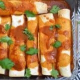 Creamy Chicken and Black Bean Enchiladas - Budget Bytes