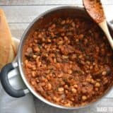 White Beans with Tomato and Spinach - BudgetBytes.com