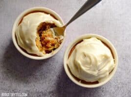 Carrot Cake for Two - BudgetBytes.com