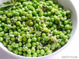 Minty Pea Salad - BudgetBytes.com