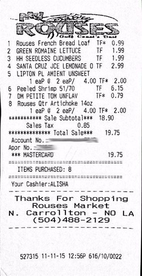 Rouse's Dinner Party