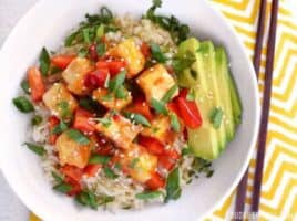 Sweet Chili Tofu Bowls - BudgetBytes.com