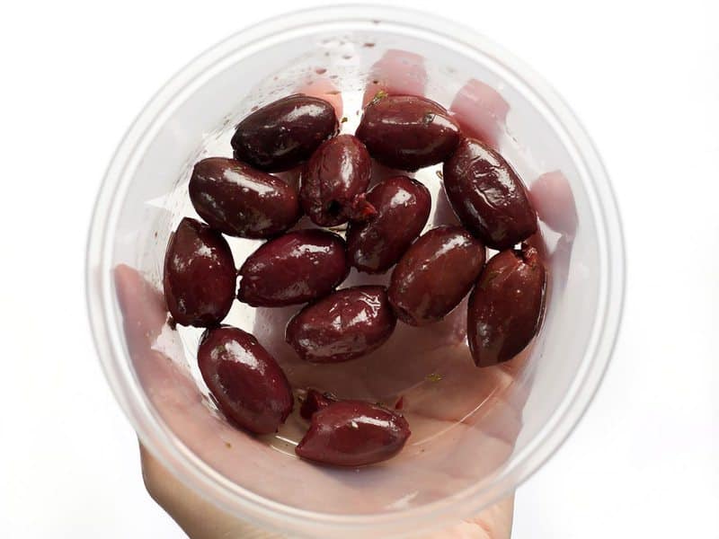 dish of Kalamata Olives