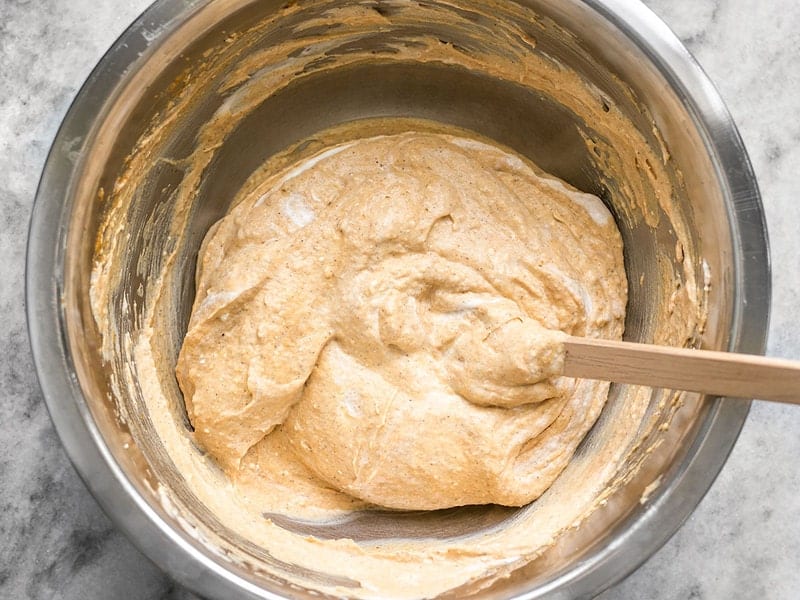 Fold Pumpkin Mixture into Whipped Cream 2