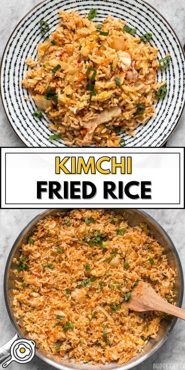 Kimchi Fried Rice pin image