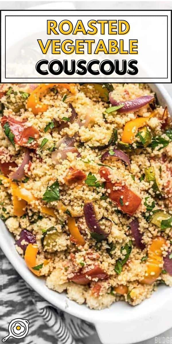 Roasted Vegetable Couscous pin image