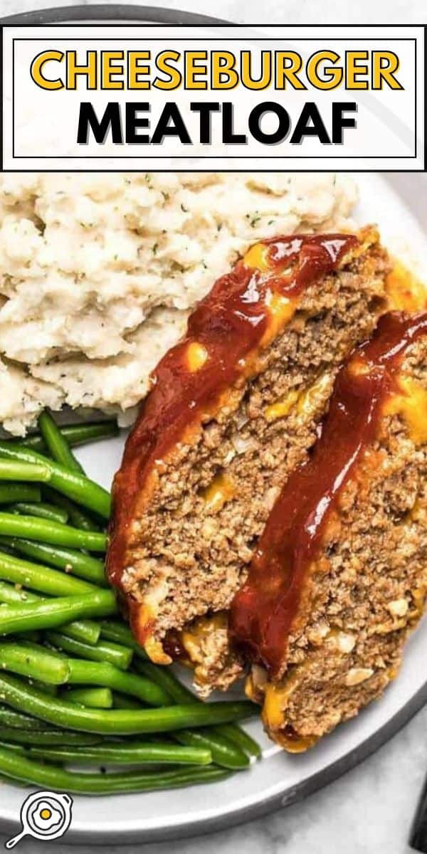 cheeseburger meatloaf pin image