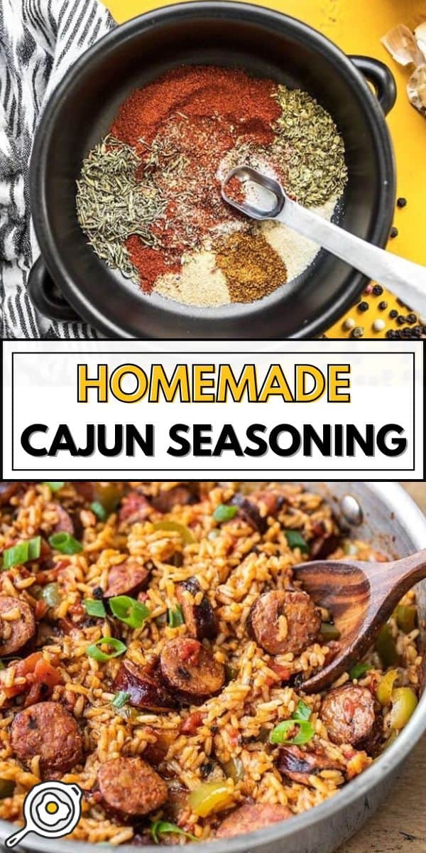 Homemade Cajun Seasoning pin image