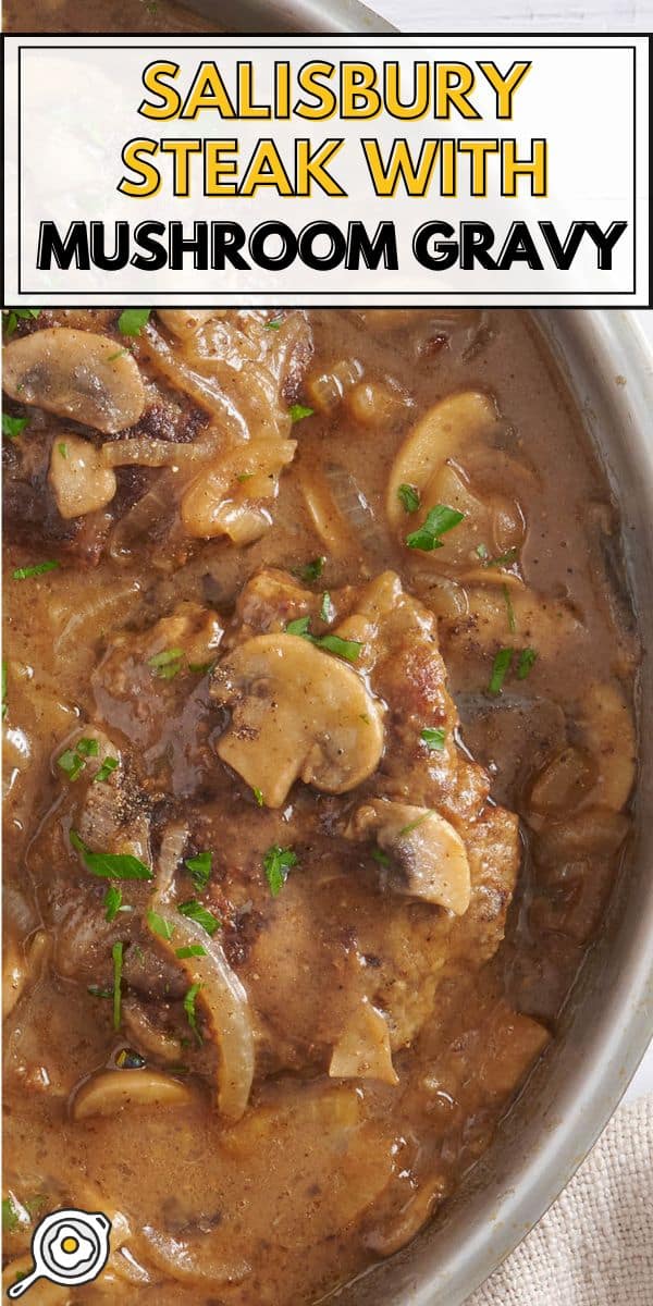 salisbury steak pin image