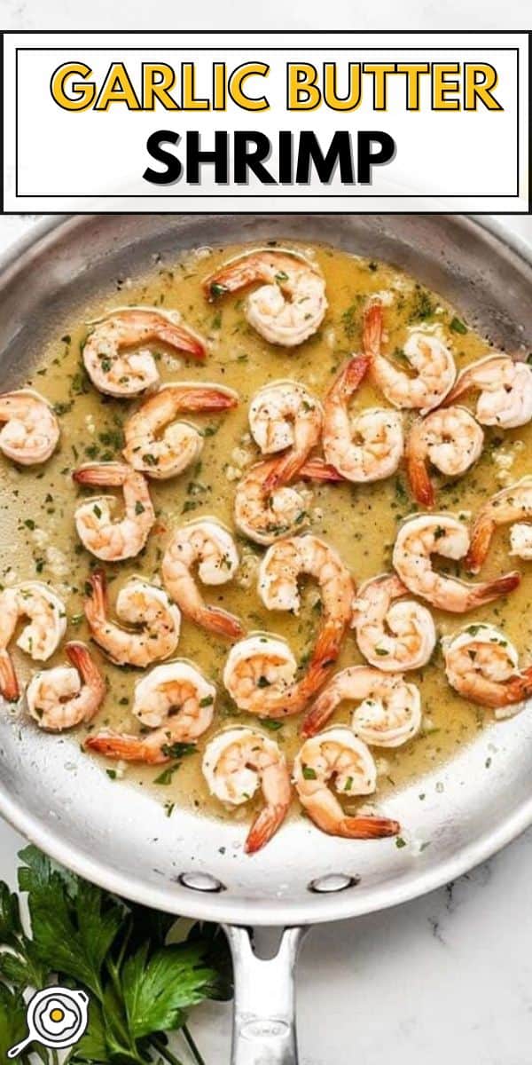 Garlic Butter Shrimp pin image