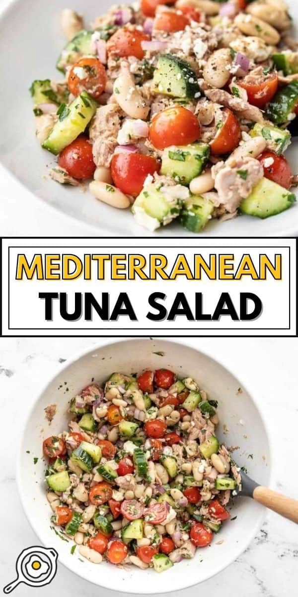 Mediterranean Tuna Salad pin image
