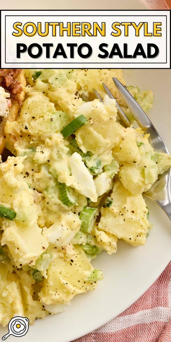 southern potato salad pin image
