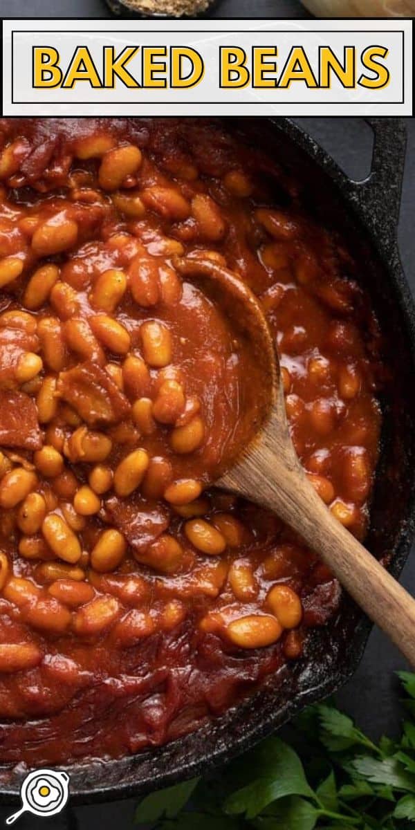 baked beans pin image