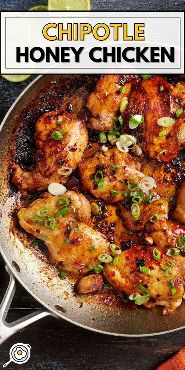 chipotle honey chicken pin image