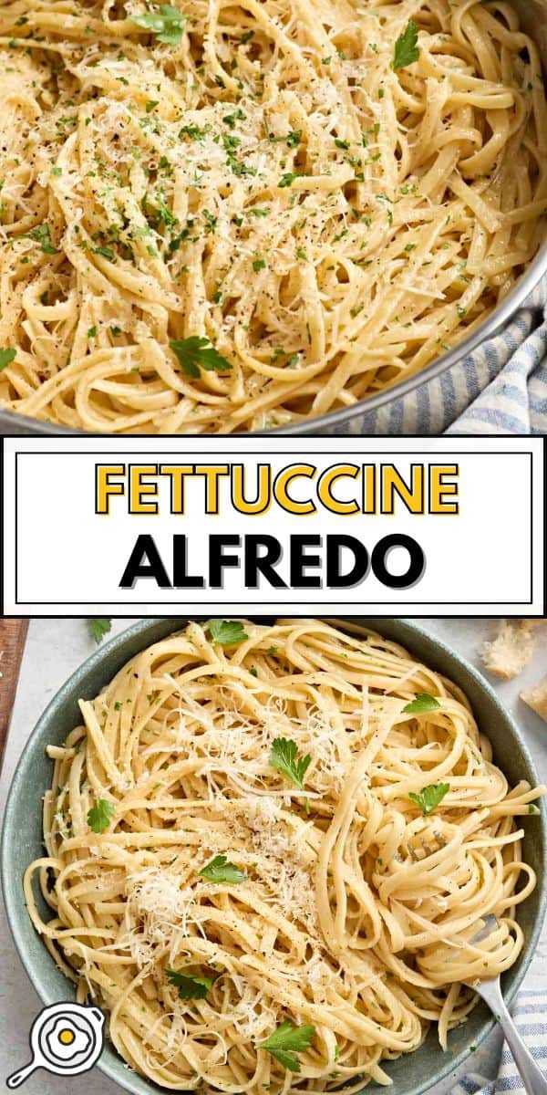 Fettuccine Alfredo pin image