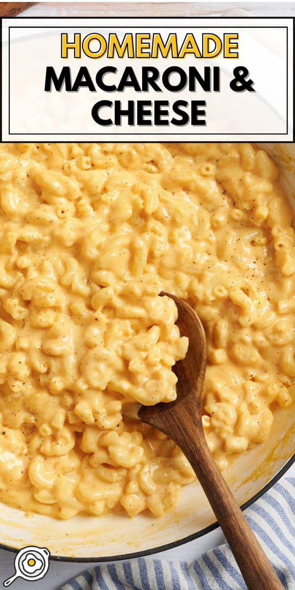 homemade mac and cheese pin image