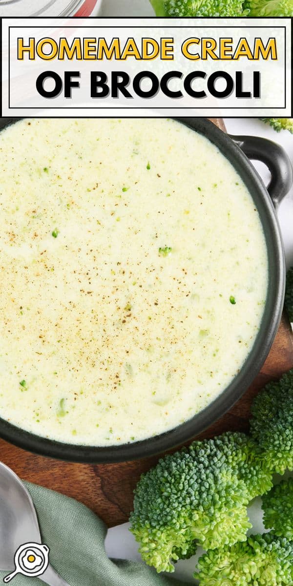 cream of broccoli soup replacement pin image