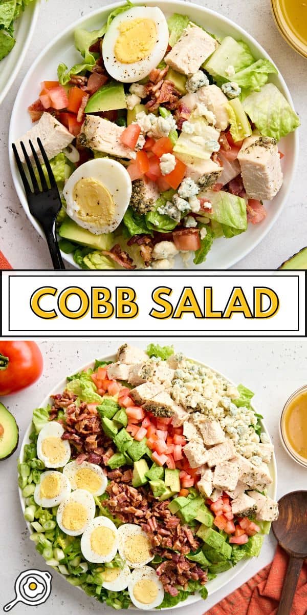 cobb salad pin image
