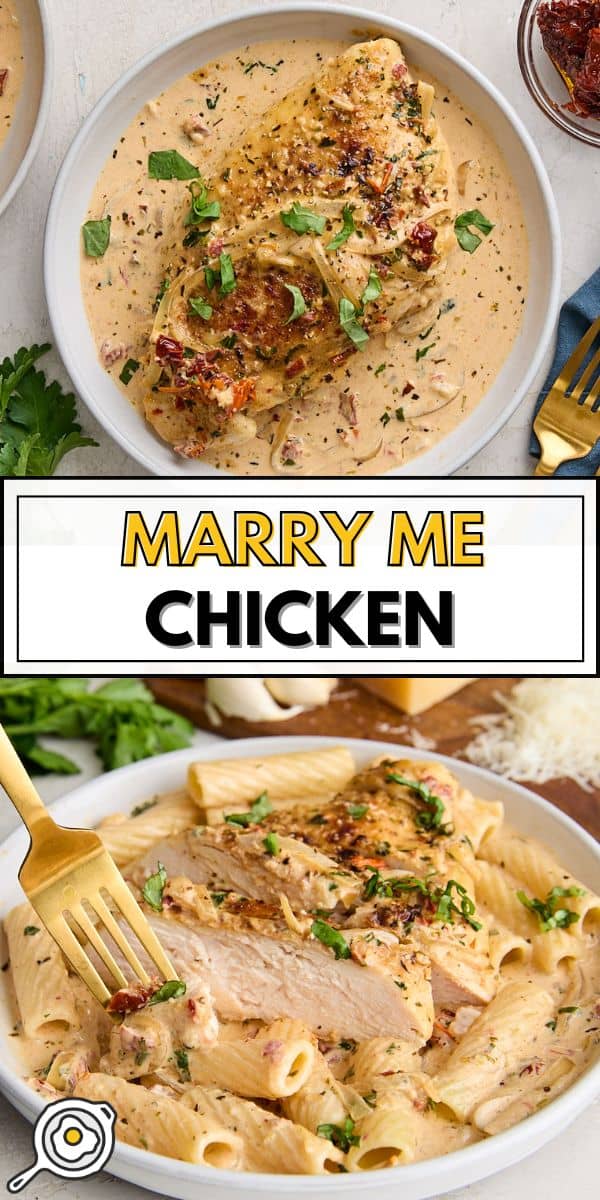 marry me chicken pin image