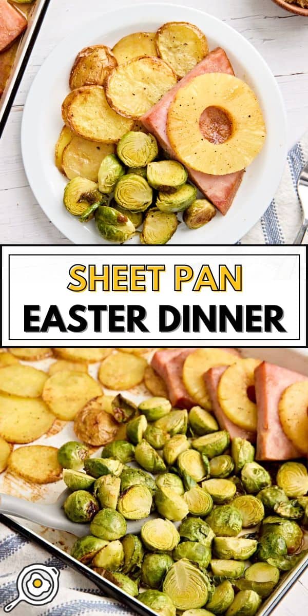 Sheet Pan Easter Dinner pin image