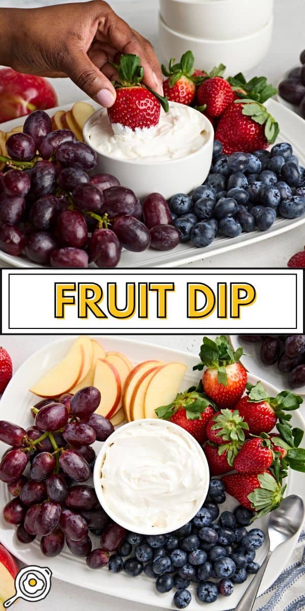 fruit dip pin image