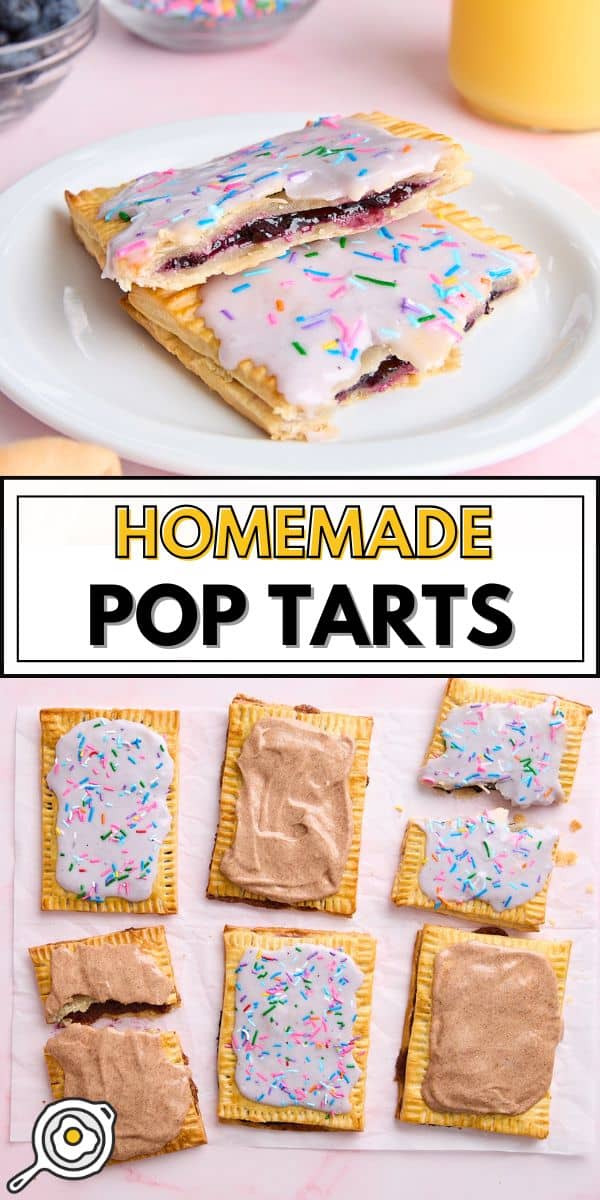 homemade pop tarts pin image