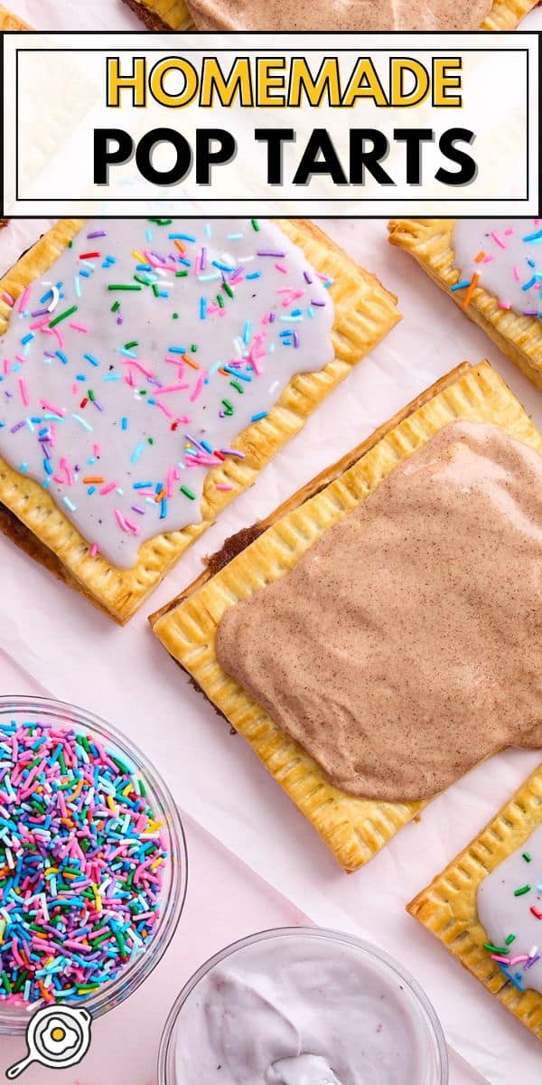 homemade pop tarts pin image