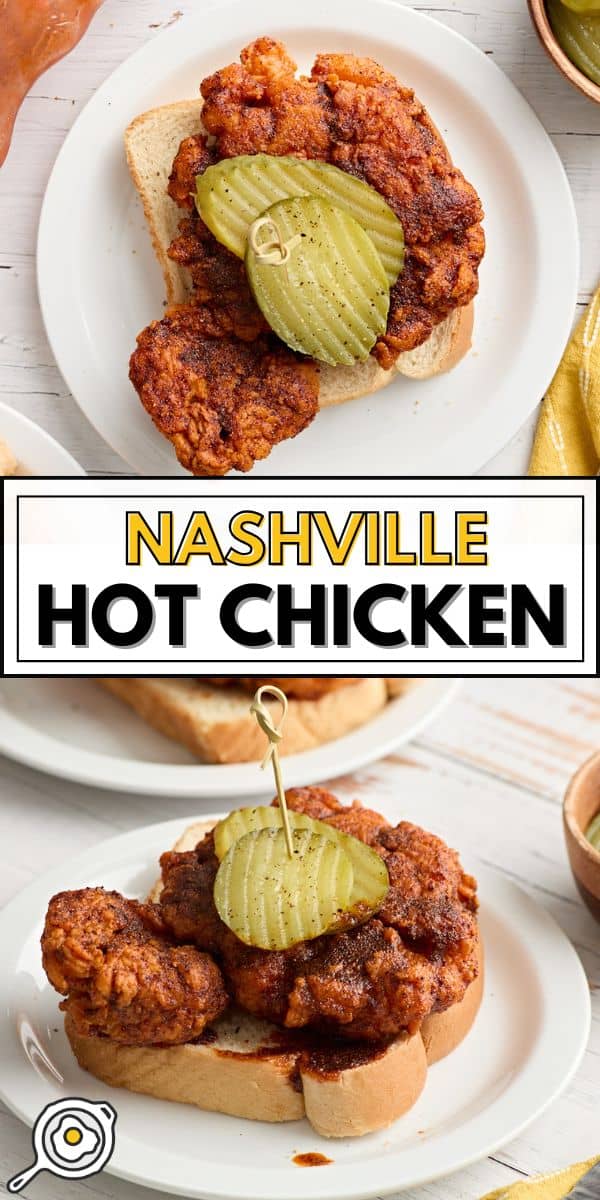 nashville hot chicken pin image
