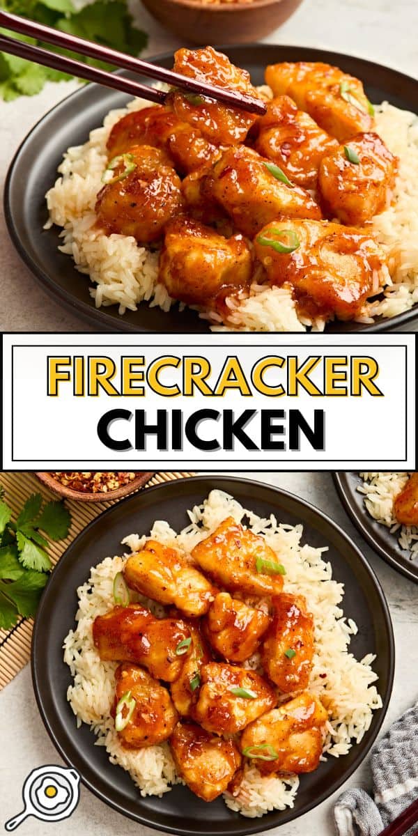 firecracker chicken pin image