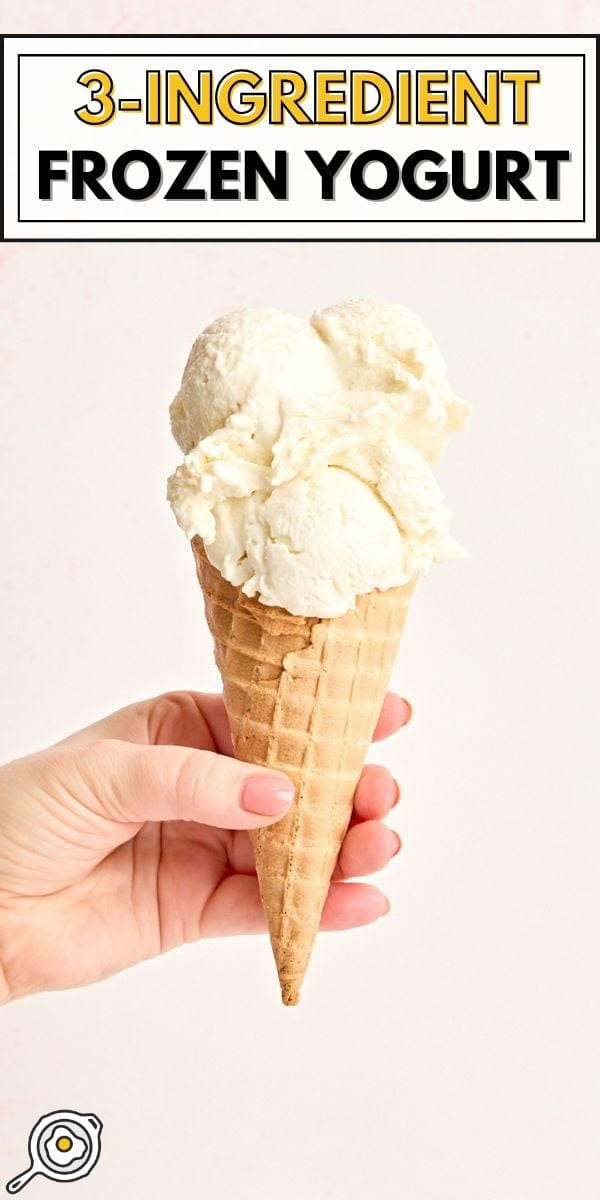 3-ingredient frozen yogurt pin image