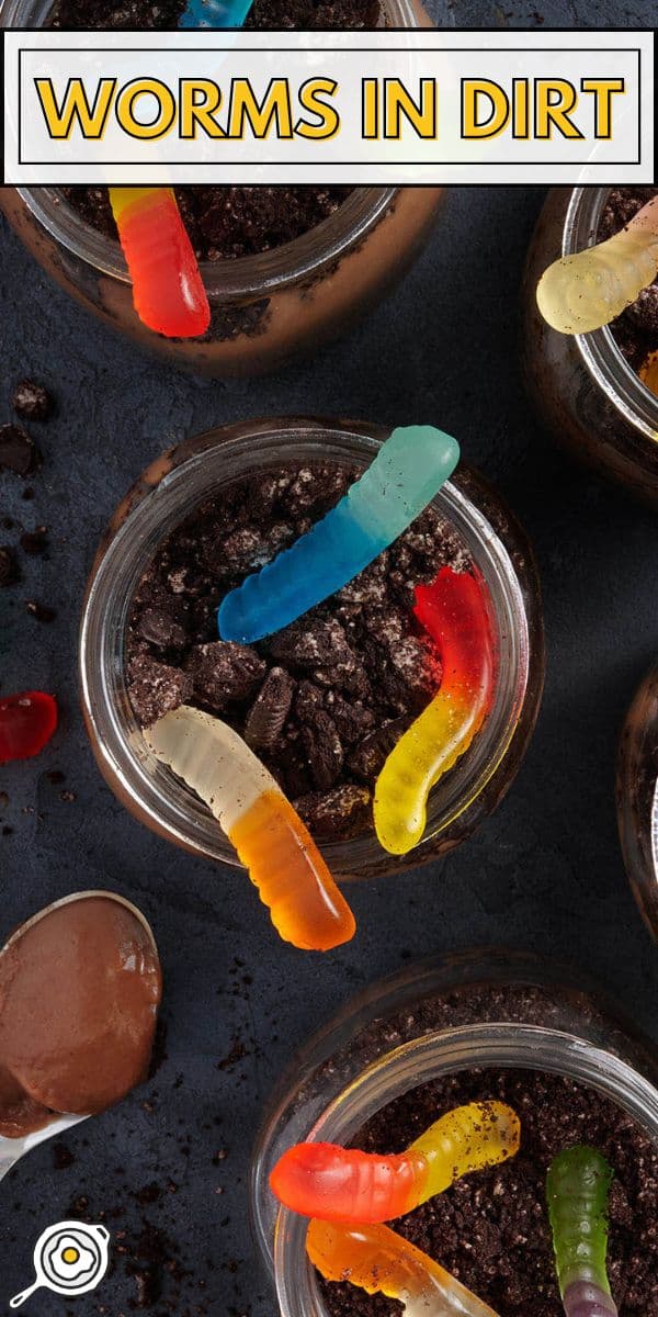 worms in dirt pin image