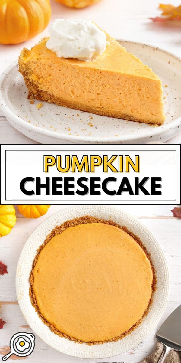 pumpkin cheesecake pin image