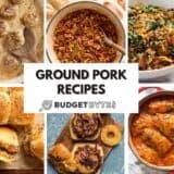 ground pork collage featured